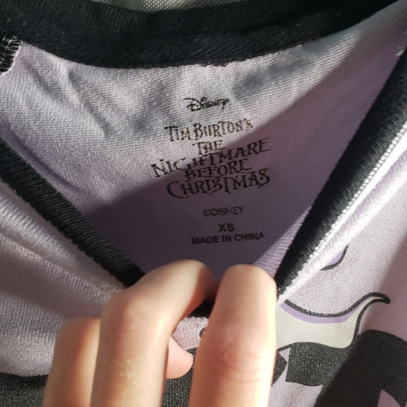 Disney Nightmare Before Christmas “Best Nightmare Ever” Sleepwear Set – XS - Picture 3 of 6